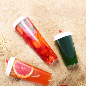 Bán buôn biểu tượng tùy chỉnh Smoothie đồ uống lạnh 6 oz 8 oz 12 oz 16 oz 32 oz cà phê xốp ly nhựa - Product Image 4