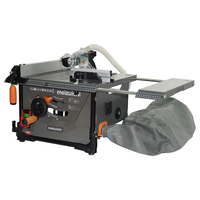 Scie Circulaire sur Table Portable 216 mm 2000 W pour le Travail du Bois