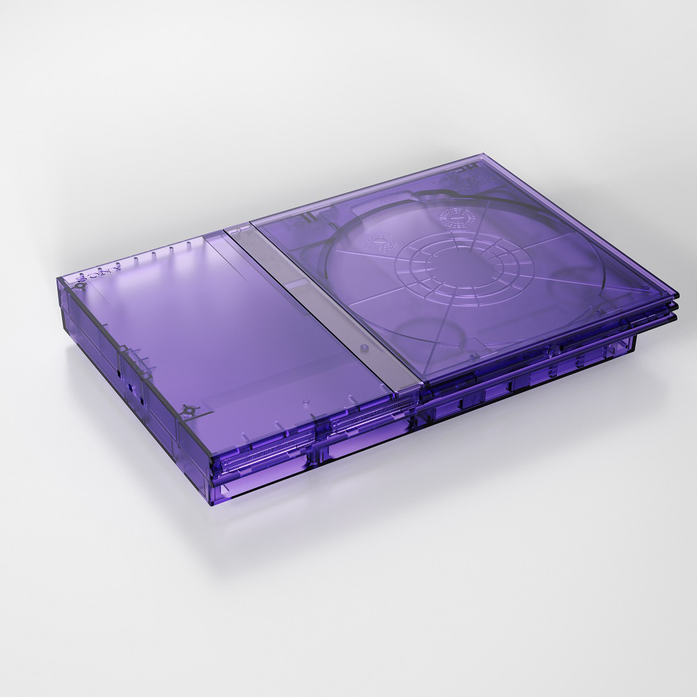 7w violeta transparente