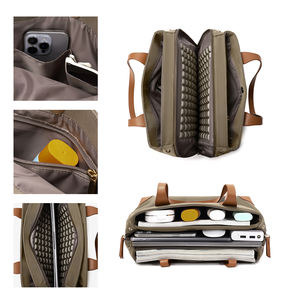 <span class=keywords><strong>กระเป๋า</strong></span>ใส่คอมพิวเ<span class=keywords><strong>ต</strong></span>อร์สำหรับผู้หญิง, เรียบง่ายและทันสมัยจุได้เยอะกันน้ำ<span class=keywords><strong>14</strong></span> 15.6<span class=keywords><strong>นิ้ว</strong></span><span class=keywords><strong>กระเป๋า</strong></span>ใส่คอมพิวเ<span class=keywords><strong>ต</strong></span>อร์ทำจากไนลอน<span class=keywords><strong>กระเป๋า</strong></span>เอกสาร - Product Image 3