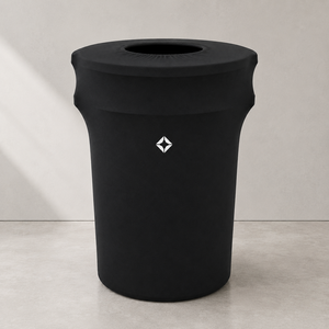 Housse de poubelle extensible personnalisée pour banquets de mariage, événements hôteliers et fournisseurs de linge de table - Product Image 1