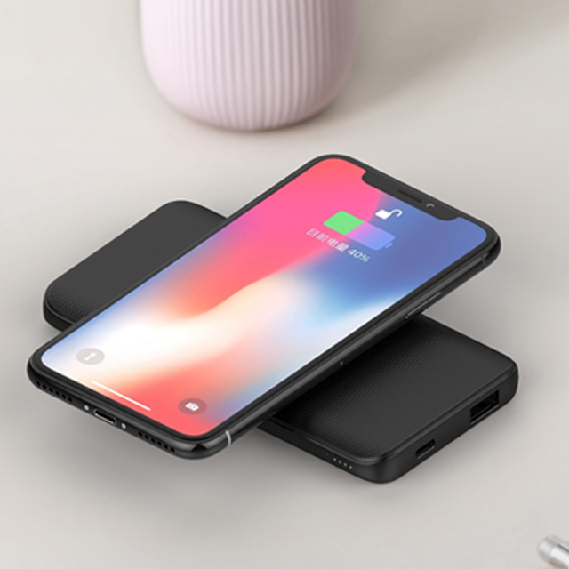 Portable Mini Case Power Banks 10000Mah Wireless Power Bank For Mobile Samsung & Iphone