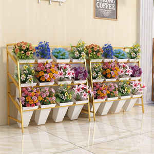 Espositore Girevole a Più Livelli per Fiori, Minimalista e Moderno, con Secchio per Conservazione Fiori Freschi - Product Image 4