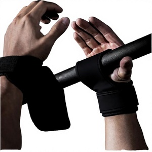 Sangles de levage en cuir lisse résistantes aux déchirures avec poignée en éponge de 22 mm, housse de protection pour équipement de fitness - Product Image 4