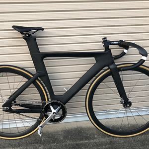 Haute Qualité <span class=keywords><strong>Carbone</strong></span> Piste Vélo <span class=keywords><strong>Cadre</strong></span> Seulement À Vitesse Fixe À Vitesse Unique De <span class=keywords><strong>Cadre</strong></span> Sans Frein <span class=keywords><strong>Cadre</strong></span> De Piste - Product Image 2