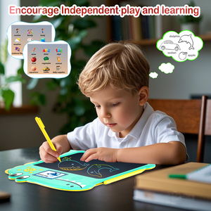 Tablet Educativo <span class=keywords><strong>per</strong></span> <span class=keywords><strong>Bambini</strong></span> con Lavagna LCD, Dispositivo di Studio <span class=keywords><strong>per</strong></span> Disegno, Lettura e Matematica - Product Image 6