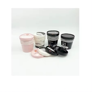 กระดาษลูกฟูกคุณภาพสูงถ้วยกระดาษอาหารบรรจุภัณฑ์ถ้วยกระดาษไอศกรีมขนมแบบใช้แล้วทิ้งขายส่ง - Product Image 2