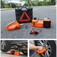 12V Jack standı 3 Ton araba elektrikli hidrolik kriko araba hava pompası otomatik tamir kiti lastik tamir kiti