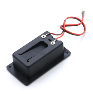 คุณภาพสูงและราคาต่ํา 9V ช่องแบตเตอรี่อเนกประสงค์ช่องแบตเตอรี่กีตาร์พร้อม<span class=keywords><strong>แท</strong></span>็บและกล่องใส่แบตเตอรี่ตะกั่ว - Product Image 2