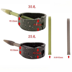 Mangeoire de <span class=keywords><strong>pêche</strong></span> à la carpe OEM 25g 35g Mangeoire à méthode plate en ligne à dégagement rapide durable et appât pour accessoires de <span class=keywords><strong>pêche</strong></span> à la carpe - Product Image 3