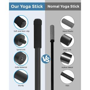 EIGFOH Yoga Stick-6 - Fortalece los músculos centrales con un diseño duradero para ejercicios de pilates y fitness - Product Image 6