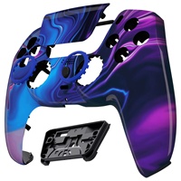 Coque avant eXtremeRate Luna redessinée bricolage pour boîtier de manette PS5 boîtiers de contrôleur avec pavé tactile pour manette PS5