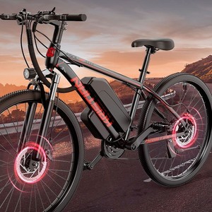 Freni a disco idraulici <span class=keywords><strong>da</strong></span> 26 pollici bici elettrica <span class=keywords><strong>da</strong></span> città <span class=keywords><strong>da</strong></span> <span class=keywords><strong>uomo</strong></span> 350W impermeabile Mountain Bike E <span class=keywords><strong>bicicletta</strong></span> <span class=keywords><strong>da</strong></span> <span class=keywords><strong>uomo</strong></span> - Product Image 2