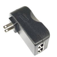 Adaptador RJ45 Power Over Ethernet (PoE) de 100-240 Vca a 48 V 0.5A Gigabit, Inyector PoE Pasivo para Cámaras Inalámbricas, Switch de Red y Puntos de Acceso (AP)