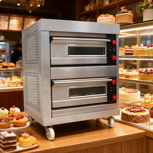 Four à pizza commercial de qualité industrielle, four électrique commercial, four à pain pour la préparation des aliments - Product Image 5