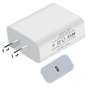 Pengisi daya port keluaran 9V 3A PD USB C kabel sertifikat CE FCC QC3.0 5V 3A PD 30W adaptor pengisian cepat untuk ponsel Samsung