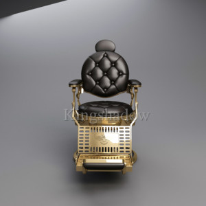 Sedia da parrucchiere nera e dorata sedia da parrucchiere per <span class=keywords><strong>barbiere</strong></span> attrezzatura da <span class=keywords><strong>barbiere</strong></span> da uomo mobili da salone - Product Image 2