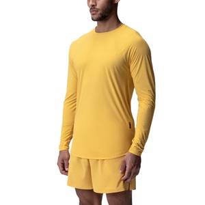 Camisetas de Gimnasio para Hombre de Algodón 100% de Buena Calidad al por Mayor, Camisetas Lisas de Manga Larga, Multicolores, con Impresión de Logotipo Personalizado, Directamente de Fábrica - Product Image 4