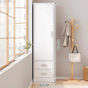 <span class=keywords><strong>Armadio</strong></span> singolo camera da letto casa semplice <span class=keywords><strong>armadio</strong></span> piccolo <span class=keywords><strong>armadio</strong></span> stretto con porta <span class=keywords><strong>scorrevole</strong></span> - Product Image 2