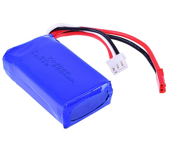 Customized 2S Lipo 703048 7.4V 850mAh 15C 25C Rechargeable Lipo Battery Pack for Radio Control Toys RC Car
