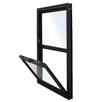 Fenêtres coulissantes verticales style américain BOCHARM avec certification US NFRC, en PVC, pour extérieur et cuisine, avec isolation thermique