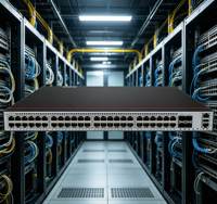 Switch Jaringan POE Bertenaga Baterai QoS Kapasitas 672Gbps Kualitas Terbaik CloudEngine S5735R-S48T4X-XA-V2 Center Switch