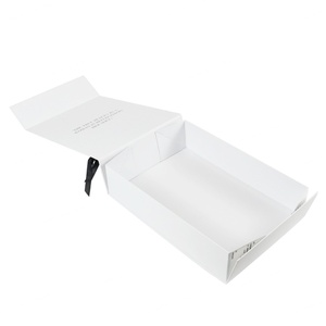 Crown Win Luxury Packaging Clothes Moving Boxes with Ribbon Caja Misteriosa Wedding Favor Magnetic Folding Gift <b>Sets</b> Paper Boxes - Product Image 3