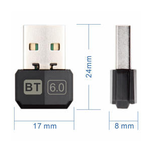 Adaptador USB Bluetooth 6.0 5.4 para PC, Dongle Inalámbrico para Mouse y Teclado, Receptor de Audio y Música BT6.0, Transmisor USB - Product Image 5