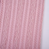 Nouveau tissu en dentelle jacquard multicolores en nylon léger de haute qualité pour robes de mariée pour femmes