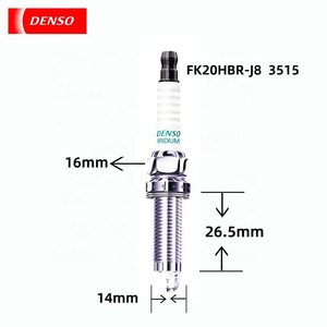 หัวเทียนเด็นโซ่ ซุปเปอร์อิกนิชั่น ลองรีช อิริเดียม รุ่น FK20HBR-J8 90919-01279 สำหรับเครื่องยนต์เบนซิน ใช้กับรถยนต์ Prius, Celica, RC/LC500/500H และ Land Cruiser - Product Image 5