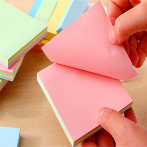 Vendita calda 76*76mm dimensioni Multi Color Memo Pad Sticky Notes segnalibro Point it Marker Memo Sticker - Product Image 4
