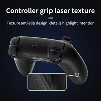 Controlador de Anillo de Luz RGB RG P01, Controlador de Juegos con Cable, Joystick con Efecto Hall, Controlador de Juegos Inalámbrico de 2.4G y BT para PC, Android e IOS