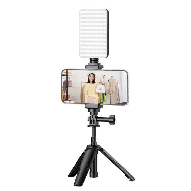 Led Selfie Ring Light with Mini Tripod Stand Mobile Live Broadcast Makeup Photography for Phones And Cameras