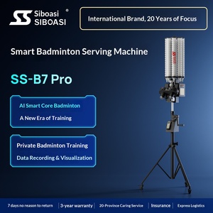 Machine d'entraînement au <span class=keywords><strong>badminton</strong></span> B7Pro intelligente à commande vocale par IA, autonomie de plus de 5 heures, statistiques des données de mouvement pour - Product Image 2