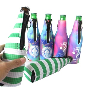 Eco Friendly330ml 12oz Beer <b>Bottle</b> Holder Insulated Neoprene Portable <b>Bottle</b> Cooler for Beer s - Product Image 4