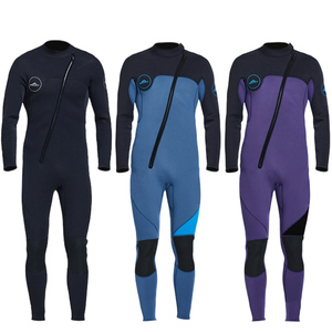 Traje de Neopreno Profesional de 3mm SBR con Cierre Frontal Diagonal en el Pecho para Surf, Snorkel y Buceo - Product Image 2