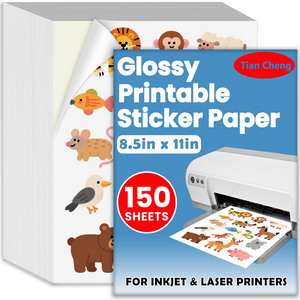 Vinyl Printable PP Waterproof Self-adhesive Glossy Matte Decal Inkjet Laser <strong>Printer</strong> A4 Label <strong>Sticker</strong> Grocery Use - Product Image 3