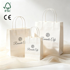 <span class=keywords><strong>Sac</strong></span> de shopping en papier kraft minimaliste moderne pour les petites entreprises, emballage de produits artisanaux, emballage de vêtements, <span class=keywords><strong>sac</strong></span> cadeau en papier - Product Image 1