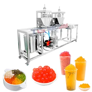 2023 Low Cost Highly recommended pearl milk tea production line fruit popping boba pearls machine