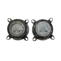 ZXGS Speaker Mini portabel, Speaker Multimedia eksternal suara keras 4 Ohm 3W, Speaker Mini portabel Model 52mm