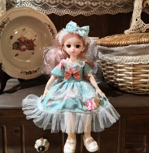 Hot-selling Doll for Costume Changes - 30 cm Realistic <strong>Barbie</strong> Princess Girl Birthday Gift Toy Set for Children - Product Image 2