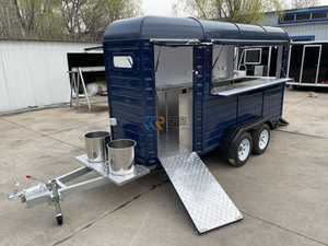 Conteneur de remorque de restauration mobile 2025 facile à installer pour café et restaurant à vendre - Product Image 4