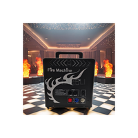 Lance-flammes DMX 180W Machine à jet de flamme 3 têtes Machine à flamme pour scène dj