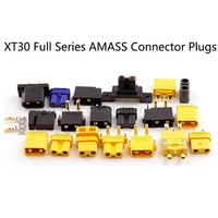 Connecteurs de la série complète XT30U, fiche de batterie pour mini avion, mâle M, femelle-F.G.Y /PW/UPB, en alliage de cuivre Amass, jaune/noir