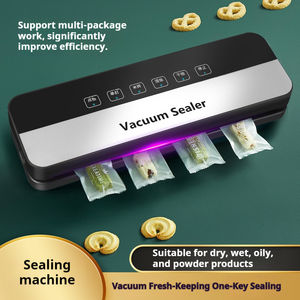 Machine de mise sous vide entièrement automatique, scellage plastique, utilisation humide et sèche, petite machine de conservation fraîcheur - Product Image 3