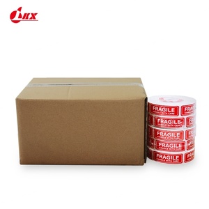 Etiquetas Adhesivas de Advertencia de Frágil para Pequeñas Empresas, Impresión Personalizada, Semi Brillantes - Product Image 6