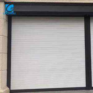 <span class=keywords><strong>Porte</strong></span> à enroulement électrique silencieuse, anti-effraction, haute vitesse, en alliage d'aluminium, télécommandée, ignifuge - Product Image 2