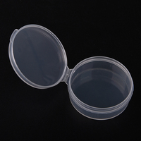 Nouvelle boîte de rangement transparente en PP de qualité alimentaire, matériaux recyclés, personnalisable, marque CCPACKING, bijoux, matériel de pêche, 45x16mm 1-1.3mm
