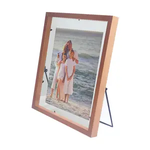 Holesale Display a 8x10 Picture ououble ded IDED Lass 11x14, loating pecpecimen Floating hohoto para ableabletop tand