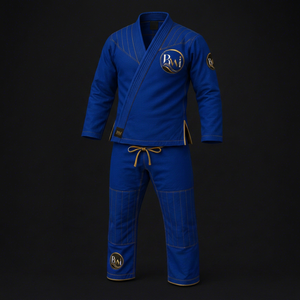 Kimono de BJJ BWI Blanco, 100% Algodón, Unisex, Corte Holgado, Transpirable, Antiencogimiento, 460g, Impresión por Transferencia de Calor, Logotipo Multiposición - Product Image 1